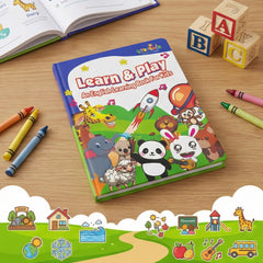 Learn & Play Interactive Electronic English Learning Book for Kids