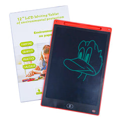 12" LCD Writing Tablet – Eco-Friendly Digital Drawing & Note Pad