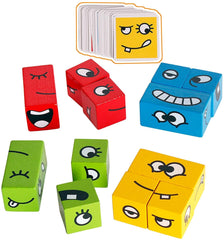 Face-Changing Expression Cubes Game