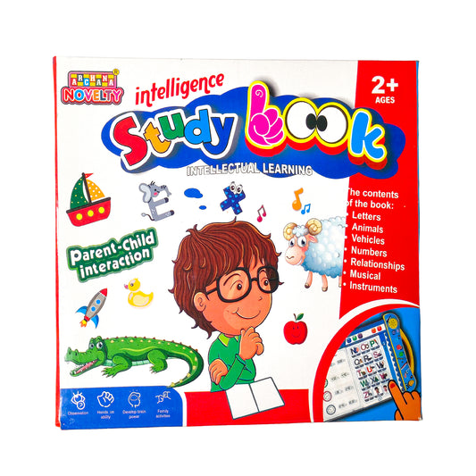 Study Book – Interactive Learning for Kids (Ages 2+)