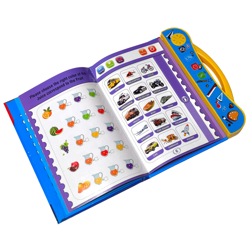 Intelligence Study Book for Kids – Interactive Learning Toy (Ages 4 ...